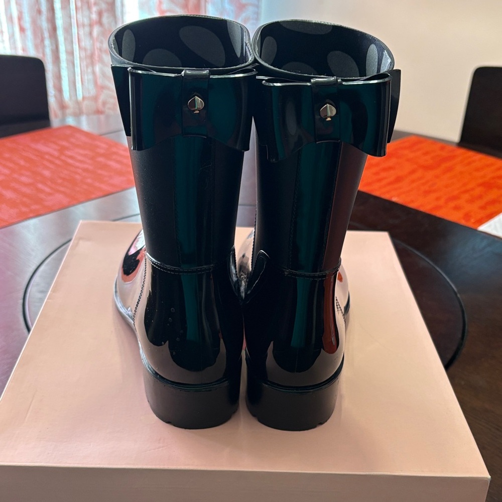 Kate Spade Black Winter & Rain Boots - Picture 3 of 4